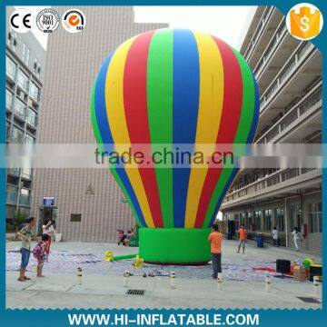 Customized air inflating inflatable balloon for event advertising / decoration