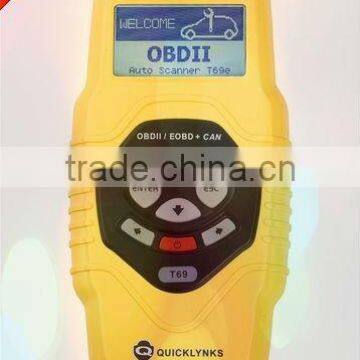 Universal Auto/Car/Vehicle OBDII/OBD2/EOBD Diagnostic Scan Tool T69 -- Factory price