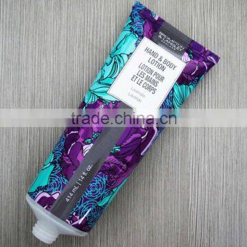 Customized 400ml plastic cosmetic tube