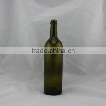 750ML BEVERAGE GLASS WINE BOTTLES ROUND SCREW TOP