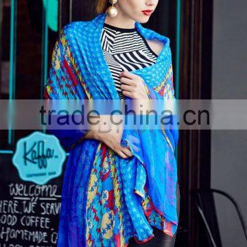 QD80391 Chinese Indian Woman Silk Scarves Wholesale