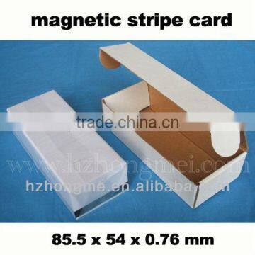 plastic card , magnetic stripe card