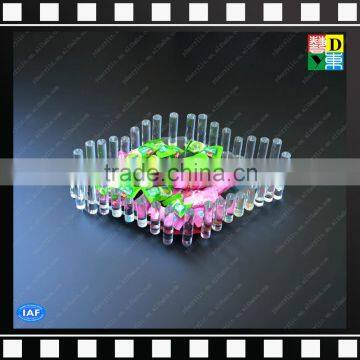 Handmade Clear Acrylic Square Serving Wedding Candy/fruits Trays