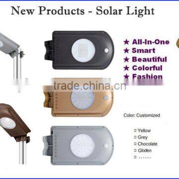 IP66 wholesale solar yard lights, led solar garden lights all in one design