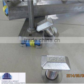 Fasade system Hot rolled anchor channel 52/34 300mm