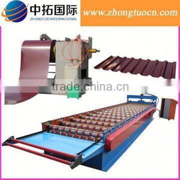 Full Automatic Metal Roofing Roll Forming Machine for Aluminum Corrugated, Corrugated Roll Forming Machine