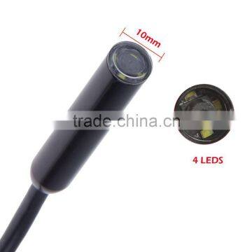 10M Cable Length 10mm Lens 4 LEDs Waterproof IP67 2.0M Camera HD 1080*720P USB Snake Inspection Camera Endoscope Borescope photo-2