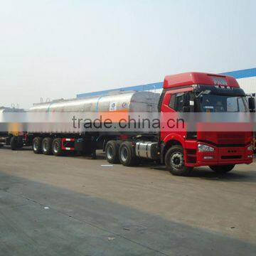 30000~70000 liter aluminum fuel tank trailer, 30000~70000 liters crude oil semi trailers,semi trailer fuel tanker manufacturers