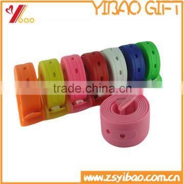 Colorful Silicone New Design Golf Belt/Candy Color Design Belt For Man And Woman