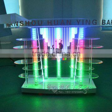 High Quality Acrylic Bar Table With LED Lights,bar Table for Bar photo-4
