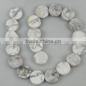 Natural Color Fluorite Rough Coins Beads photo-6