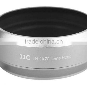 Metal Lens Hood JJC LH-JX70 Silver 49mm Lens Hood For Fujifilm