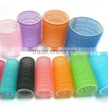 Soft colorful Hair decoration hair roller hook and loop tape