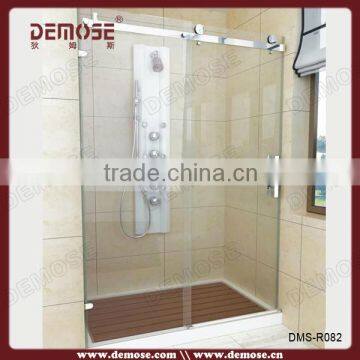 Magnetic Seal Strip Shower Door With Tempered Glass DMS-R082