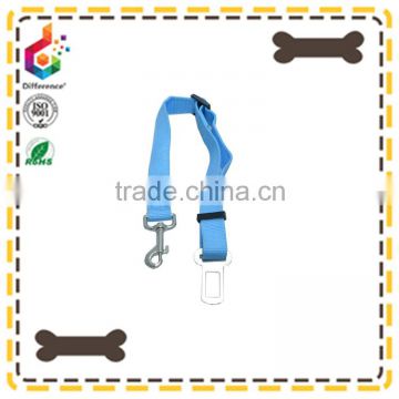 sky blue high quality dog safety belt for car