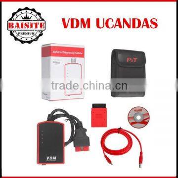 100% original OBDII Vehicle Diagnostic VDM UCANDAS V3.8 VDM Auto Diagnosis System online update WIFI same function as Diagun