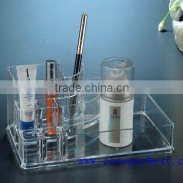 Clear acrylic cosmetic display box