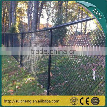 Hot Dipped Galvanized Chain link Garden Barrier Fence (Factory)