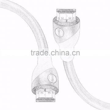 2016 High-speed Gold Plating Type A Male to Male Audio Video HDMI Cable V2.0 photo-6