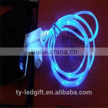 Factory Direct Sale Custom Logo Usb Charge Line Colorful USB Led Cable photo-5