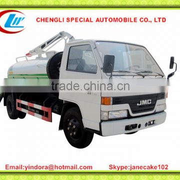 High quality low price JMC mini sewer tanker truck