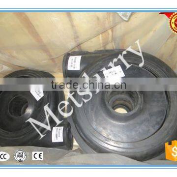 AH centrifugal slurry pumps spare parts rubber parts cover plate liner for sale