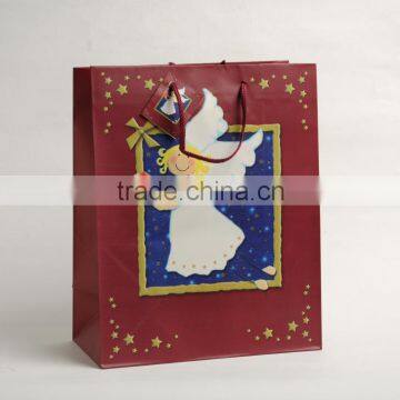 christmas art paper bag