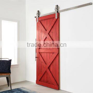 Custom Paint Colors Barn Wood Door Double X Style