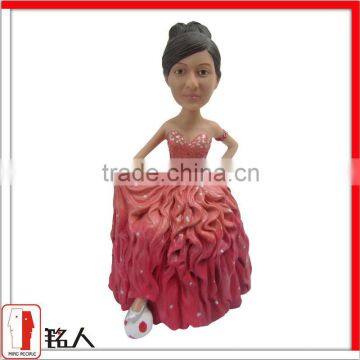 customized fashion wedding souvenir decoration figurine