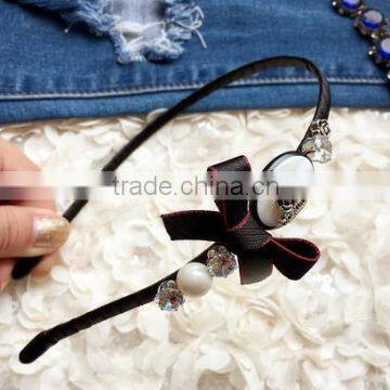 new design hair bow crystal hair headband for women