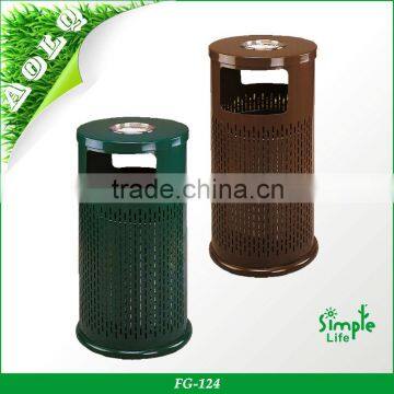 Outdoor Punching Garden Trash Bins