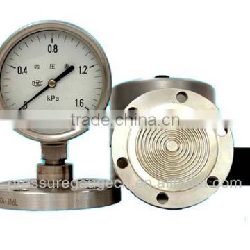 High quality international brand Diaphragm Presure Gauge