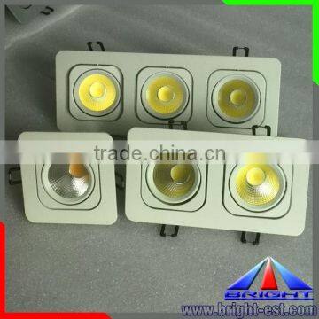 180*98*53mm led down lgiht,Hole size 155*85mm cob led down light