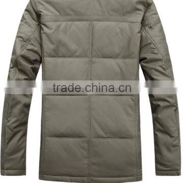 Custom 2015 New Male Winter Down Jacket Business Men Rabbit Fur Collar Men's Winter Jackets Men Suit photo-3