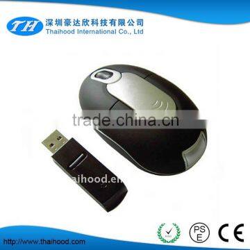 Bargain Price Factory USB Optical Mouse Wireless for Laptop or Macbook