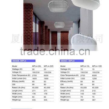 15w 20w Plastic With Aluminum Led Bulkhead Light of IP65 photo-3