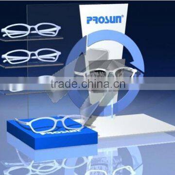 2015 new design Customized acrylic eyeglass display wholesale