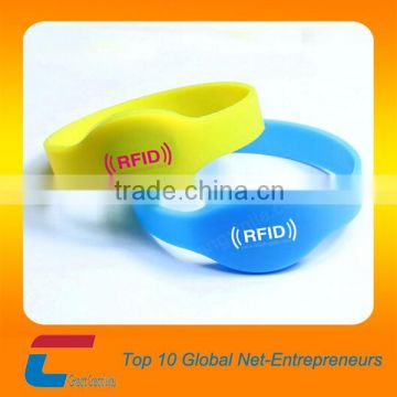 Cheap Popular Silicon RFID Wristband, High quality proximity rfid wristband