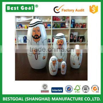 Saudi Arabia Style New Russian Doll Set of 5