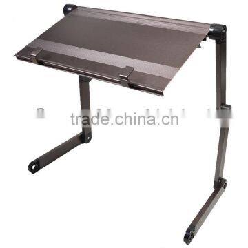 Angle Adjustable Foldable Laptop Notebook Desk Table Fans Stand Portable Bed Tray photo-2