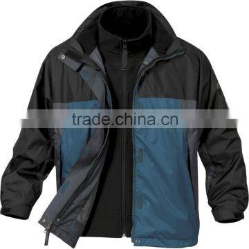 Outdoor men 3 in 1 winter jacket