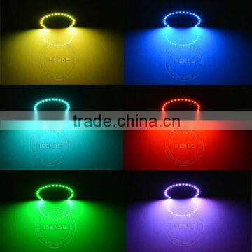 Guangzhou Manufacturer, Auto Accessory,2x Green 80mm 21smd New Angel Eyes Halo Ring Light