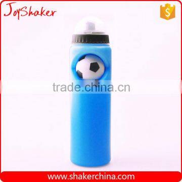 Logo Printed Black Sport Water Bottle With Custom Design PU Ball photo-2