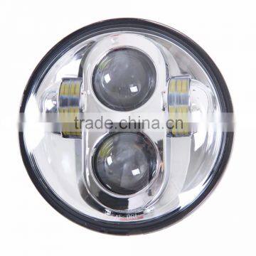 5 3/4" LED Projection Daymaker Headlight For Harley Sportster Dyna FXDL GLIDE Fat Bob 5.75 Inch Projection Daymaker Headlight photo-2