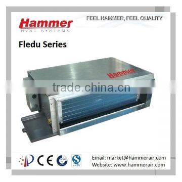 CE certified flexible type ceiling concealed fan coil unit price