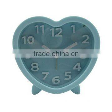 Candy Color Heart Shape Index Alarm Clock photo-2