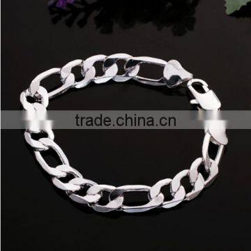 Beautiful 925 Sterling Silver Link Chain Bracelet