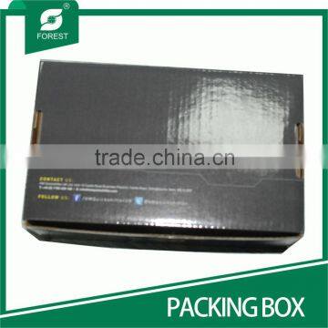 STANDARD SIZE CORRUGATED SHOES PACKAGING BOX WITH PRINT photo-4