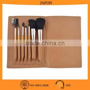 7pcs makeup brush set bamboo