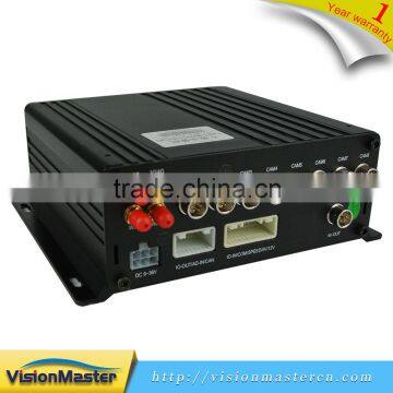 G-sensor GPS IP Cameras 1080P Real-time Web Monitoring NVR